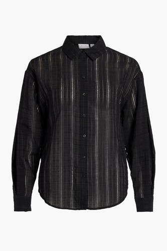 Hemd (lange mouwen) Zwart - VILA®