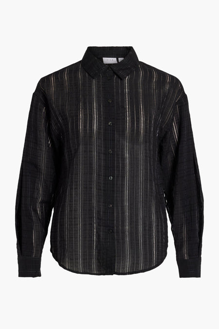 Hemd (lange mouwen) Zwart - VILA®