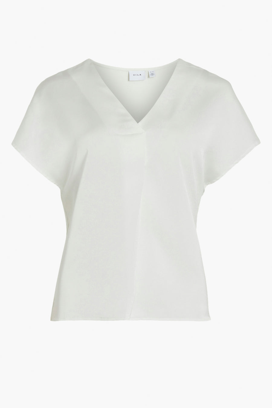 Blouse (korte mouwen) Wit - VILA®