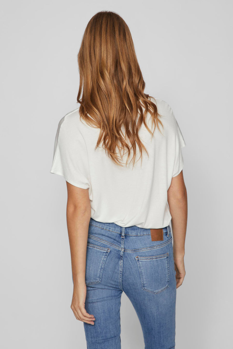 Blouse (korte mouwen) Wit - VILA®