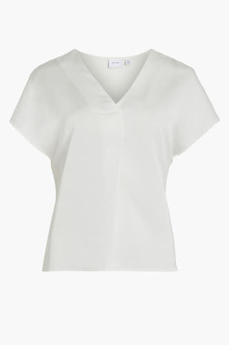 Blouse (korte mouwen) Wit - VILA®