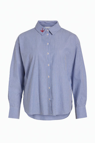 Hemd (lange mouwen) Blauw - VILA®