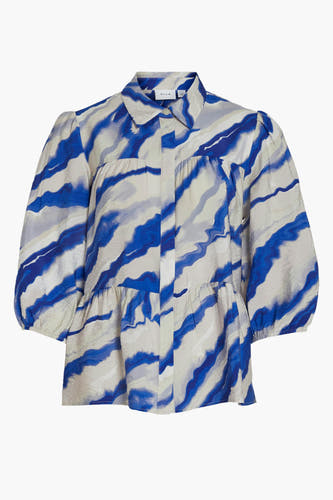 Hemd (korte mouwen) Blauw - VILA®