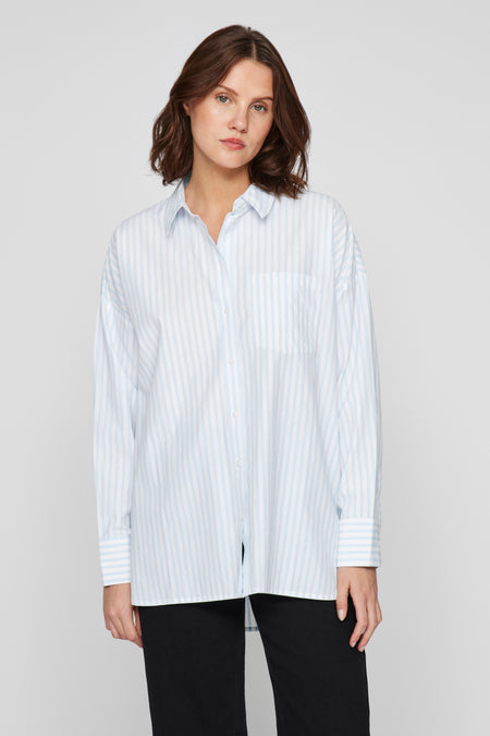 Hemd (lange mouwen) Blauw - VILA®