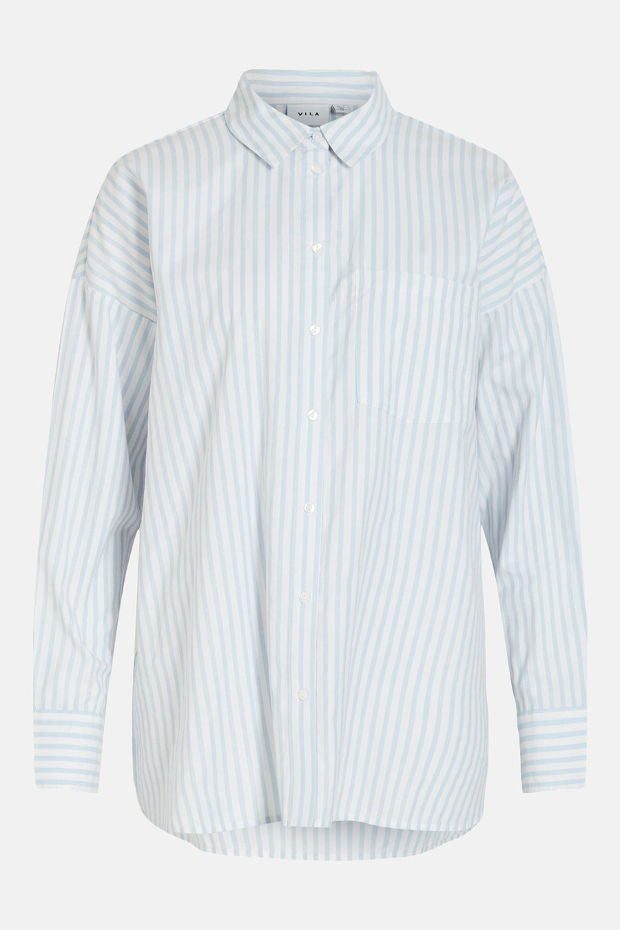 Hemd (lange mouwen) Blauw - VILA®