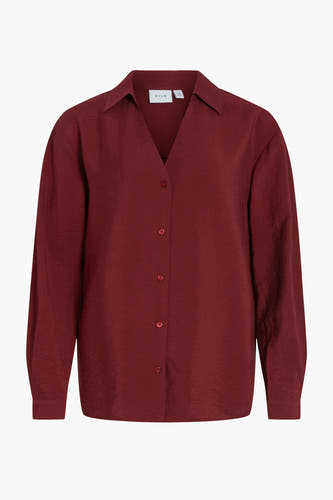 Hemd (lange mouwen) Rood - VILA®
