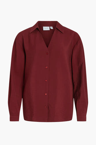 Hemd (lange mouwen) Rood - VILA®