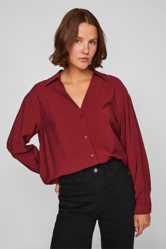 Hemd (lange mouwen) Rood - VILA®