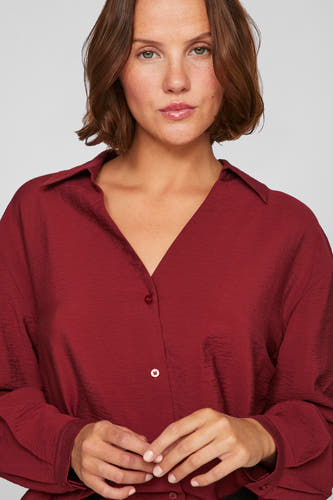 Hemd (lange mouwen) Rood - VILA®