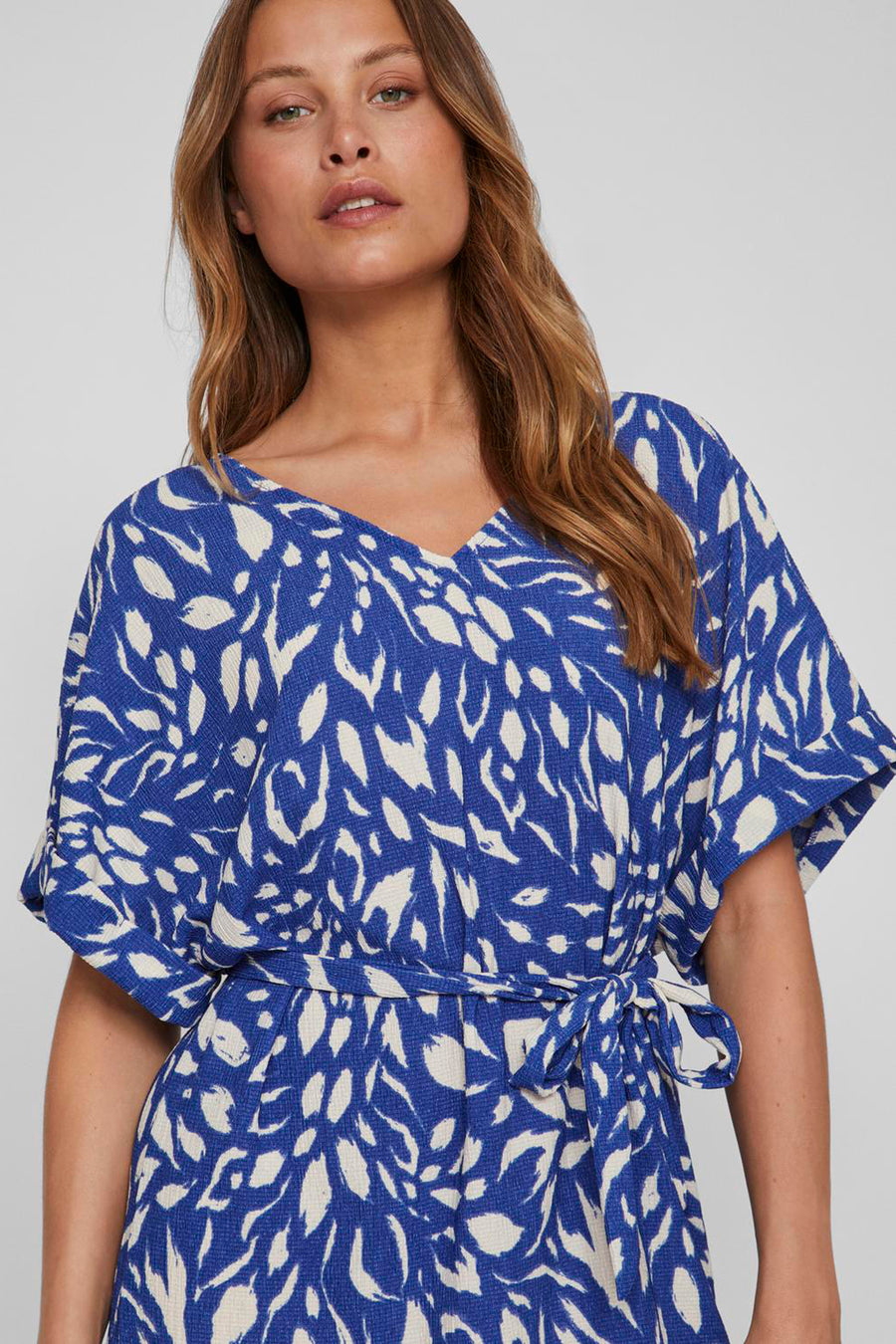 Kleedjes (korte mouwen) Blauw - VILA®