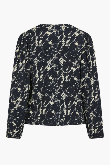 Blouse (lange mouwen) Blauw - VILA®