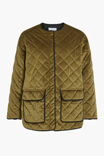 Korte jas Groen - VILA®