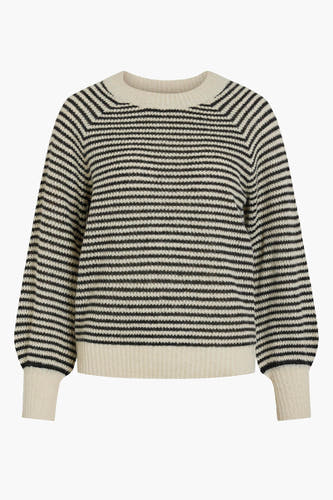 Trui met ronde hals Beige - VILA®