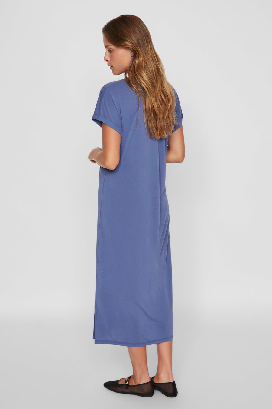 Kleedjes (korte mouwen) Blauw - VILA®