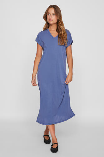 Kleedjes (korte mouwen) Blauw - VILA®