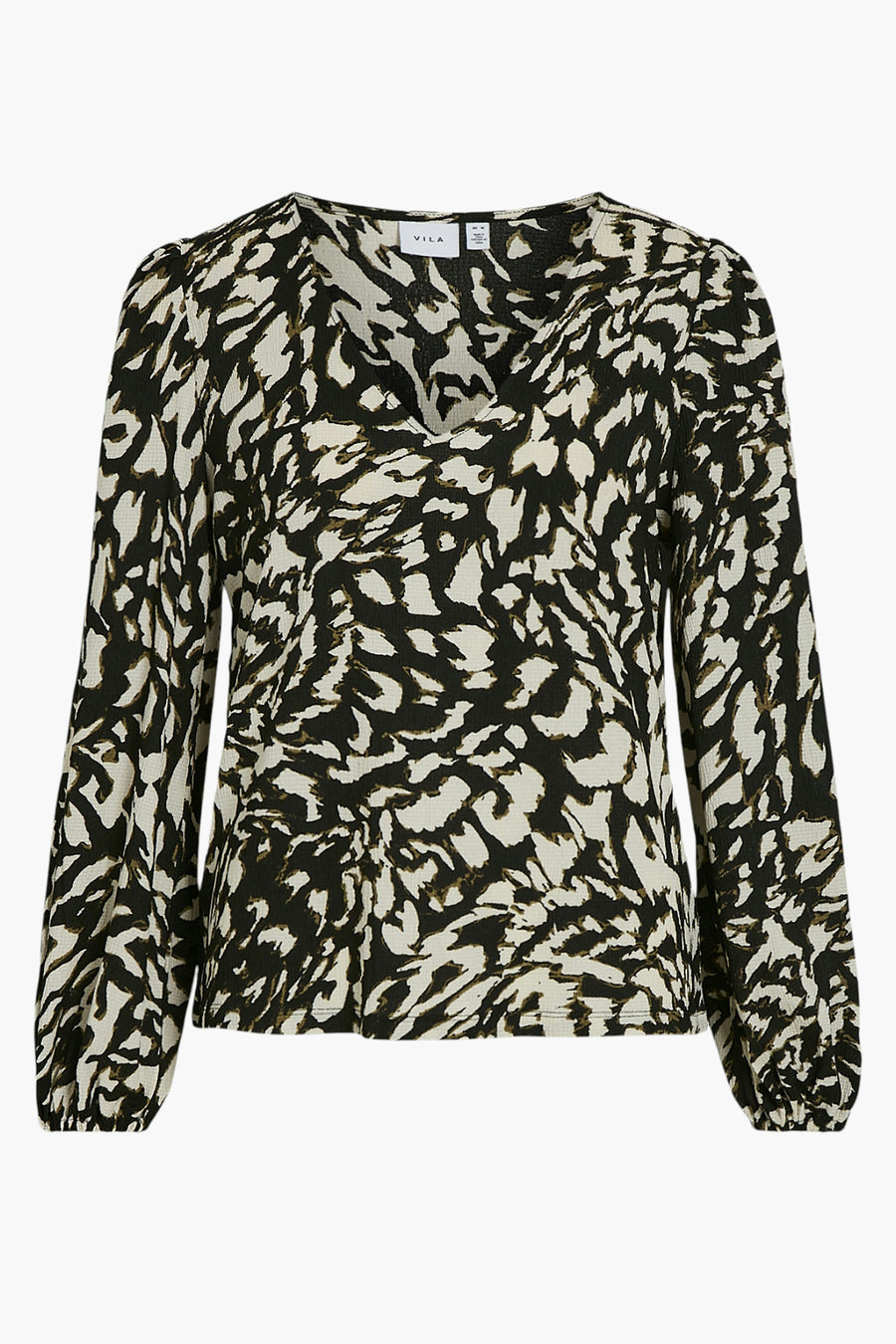 Blouse (lange mouwen) Zwart - VILA®