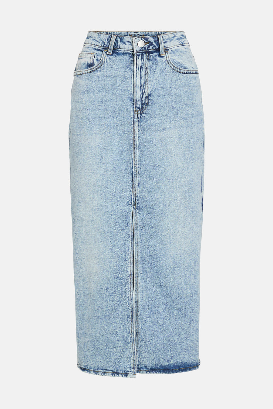 Rok 3/4 Light blue denim - VILA®
