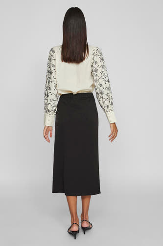 Rok (lang) Zwart - VILA®