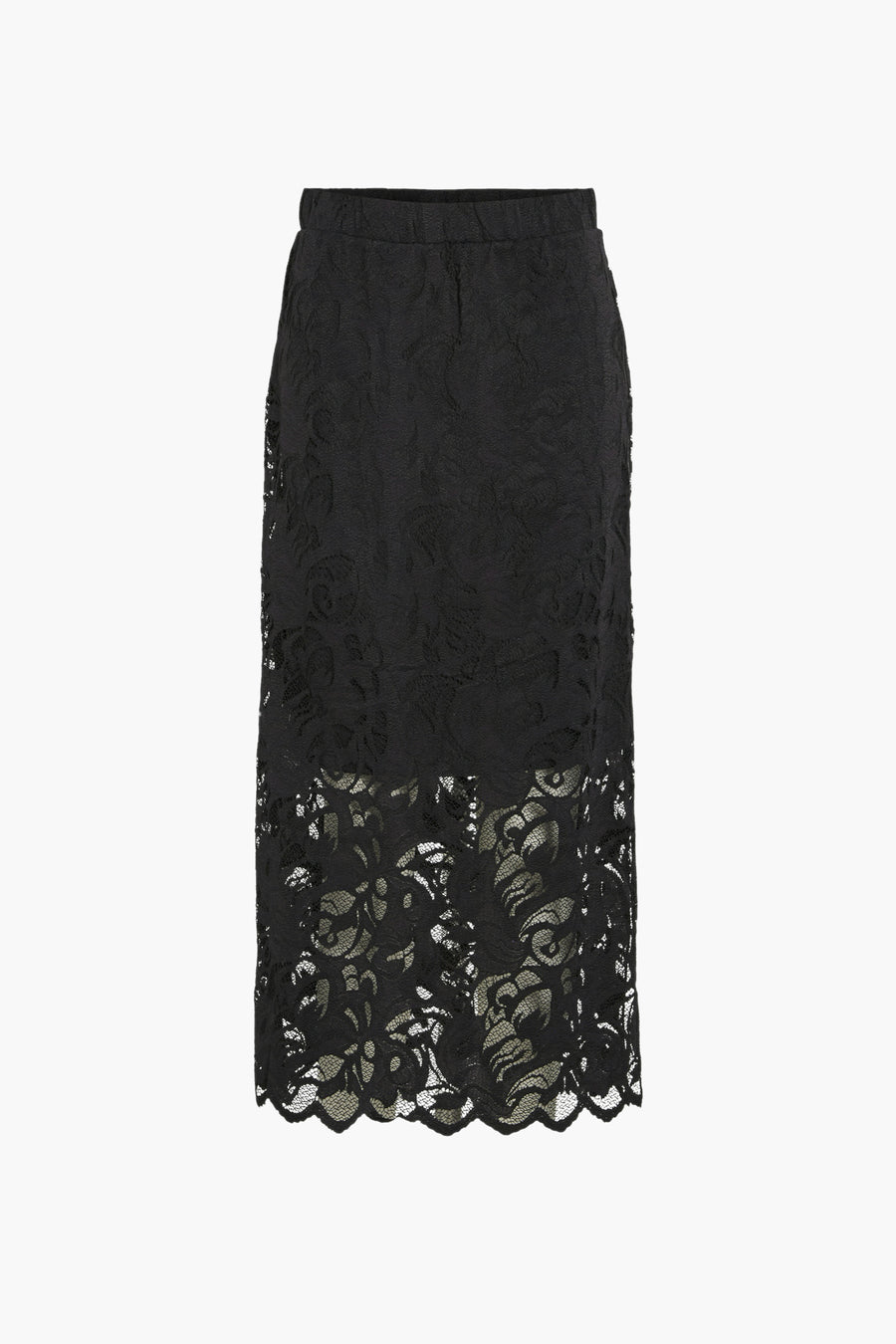 Rok (lang) Zwart - VILA®