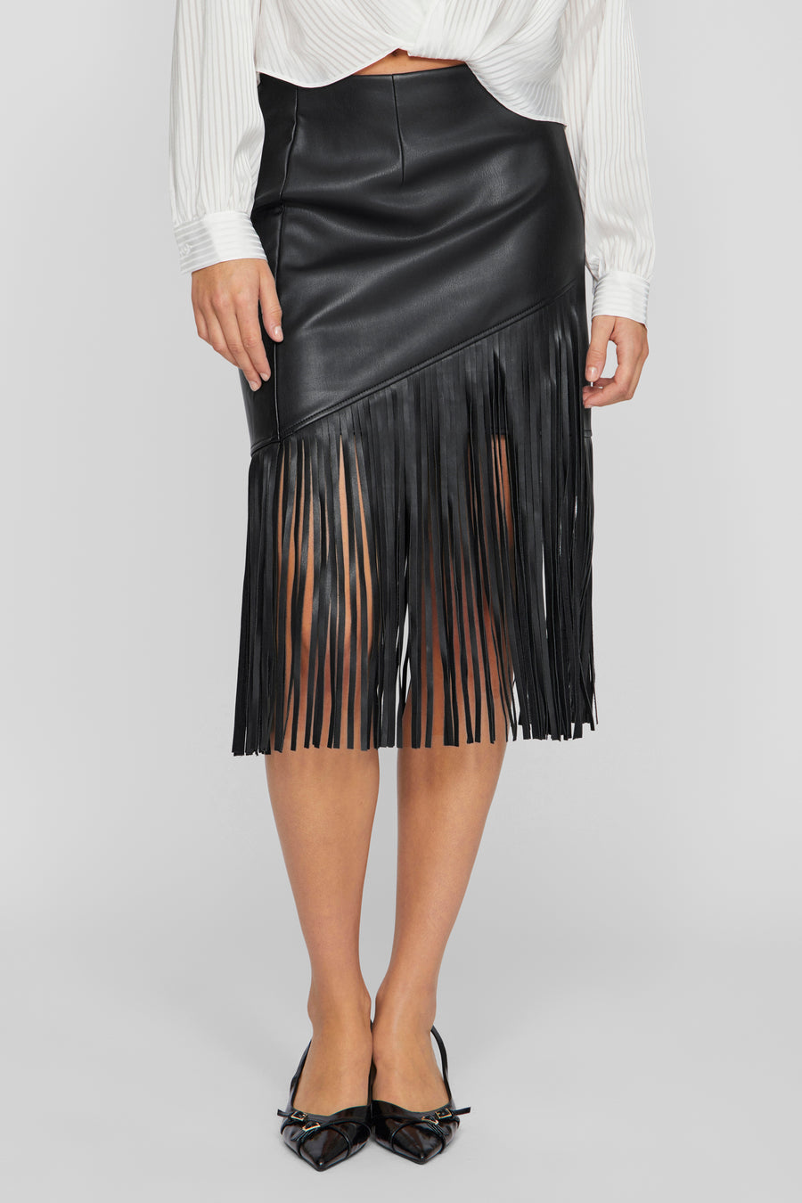Rok 3/4 Zwart - VILA®
