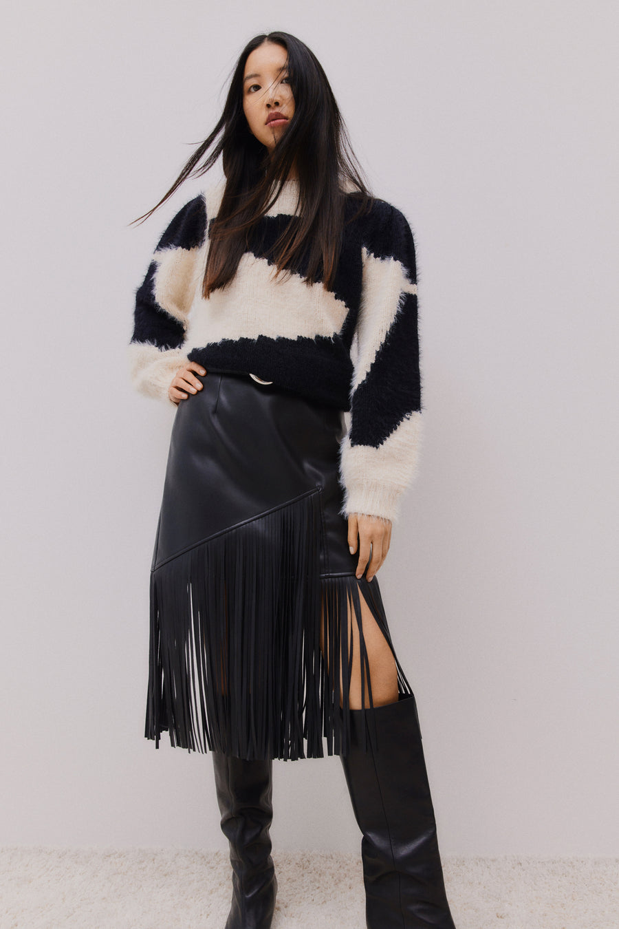 Rok 3/4 Zwart - VILA®
