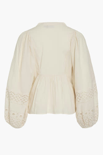 Blouse (lange mouwen) Ecru - VILA®