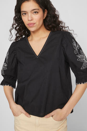 Blouse 3/4 Zwart - VILA®