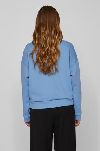 Sweater met ronde hals Blauw - VILA®