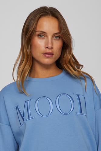 Sweater met ronde hals Blauw - VILA®