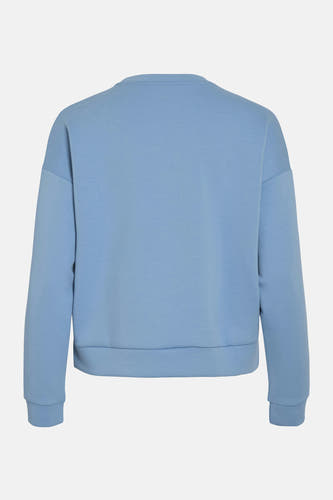 Sweater met ronde hals Blauw - VILA®