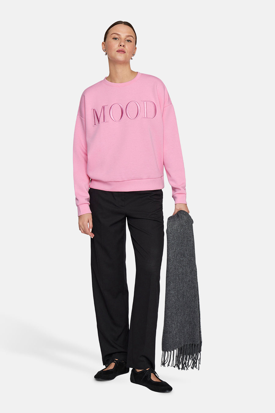 Sweater met ronde hals Roze - VILA®