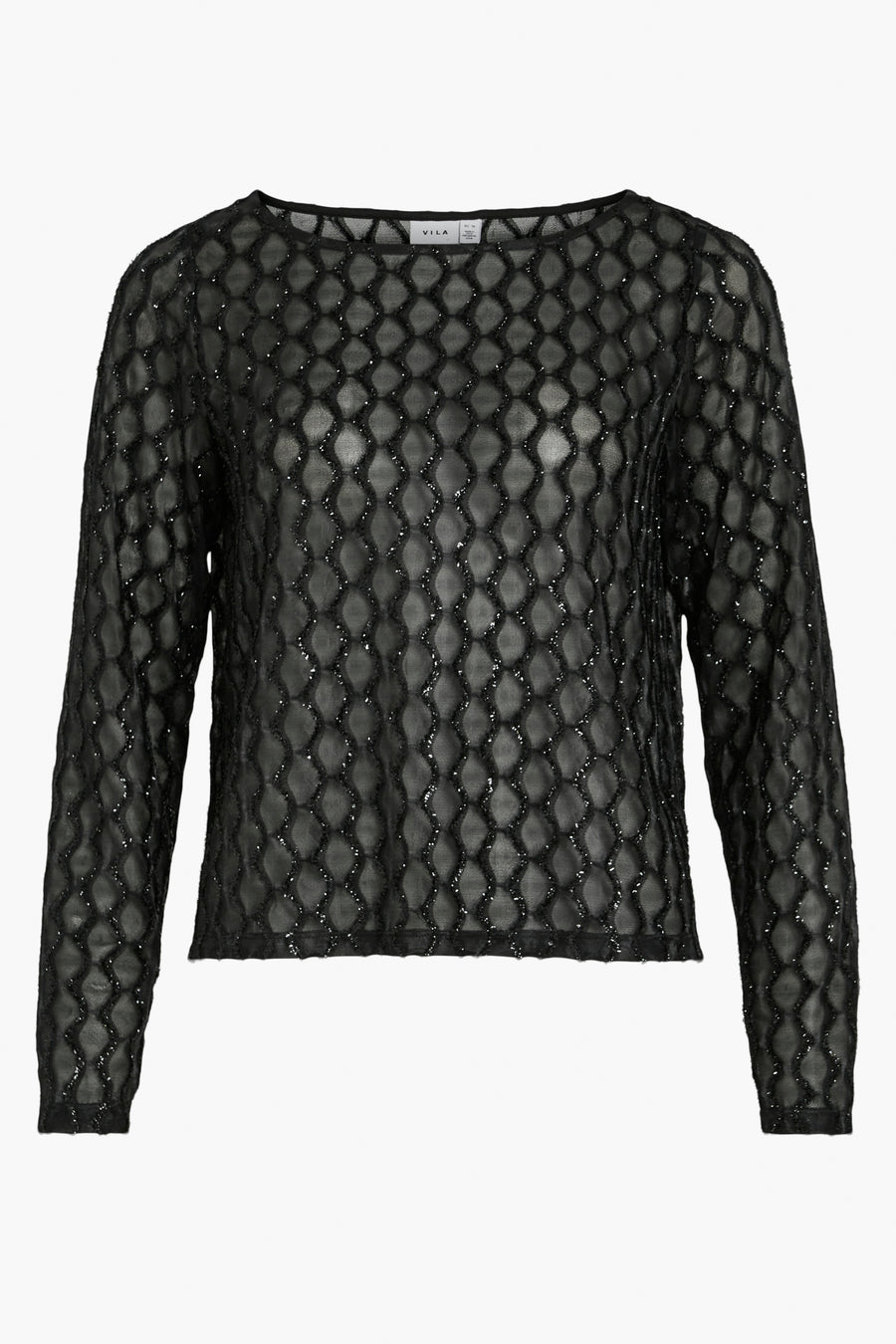 Top (lange mouwen) Zwart - VILA®