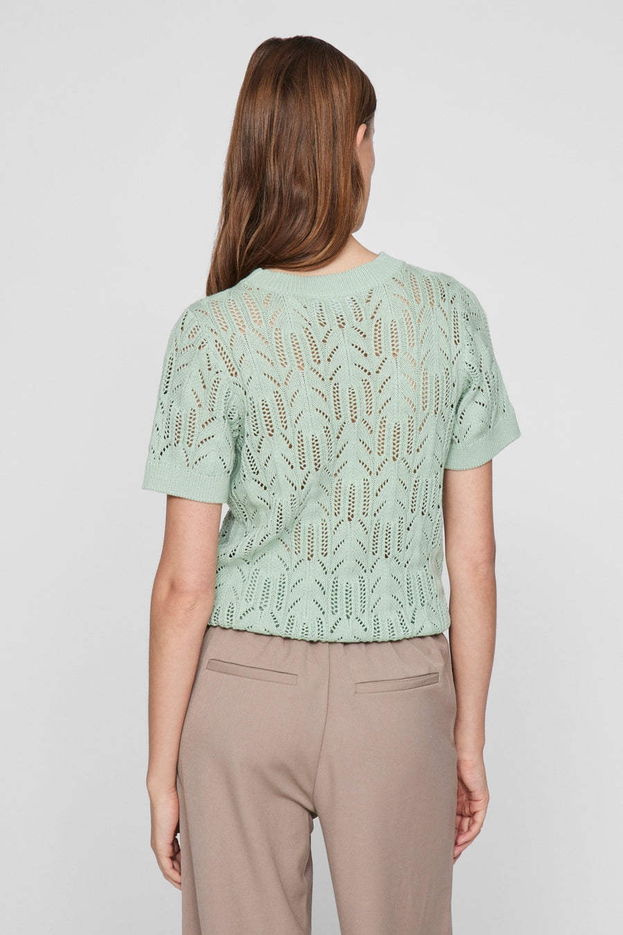 Trui met ronde hals Groen - VILA®