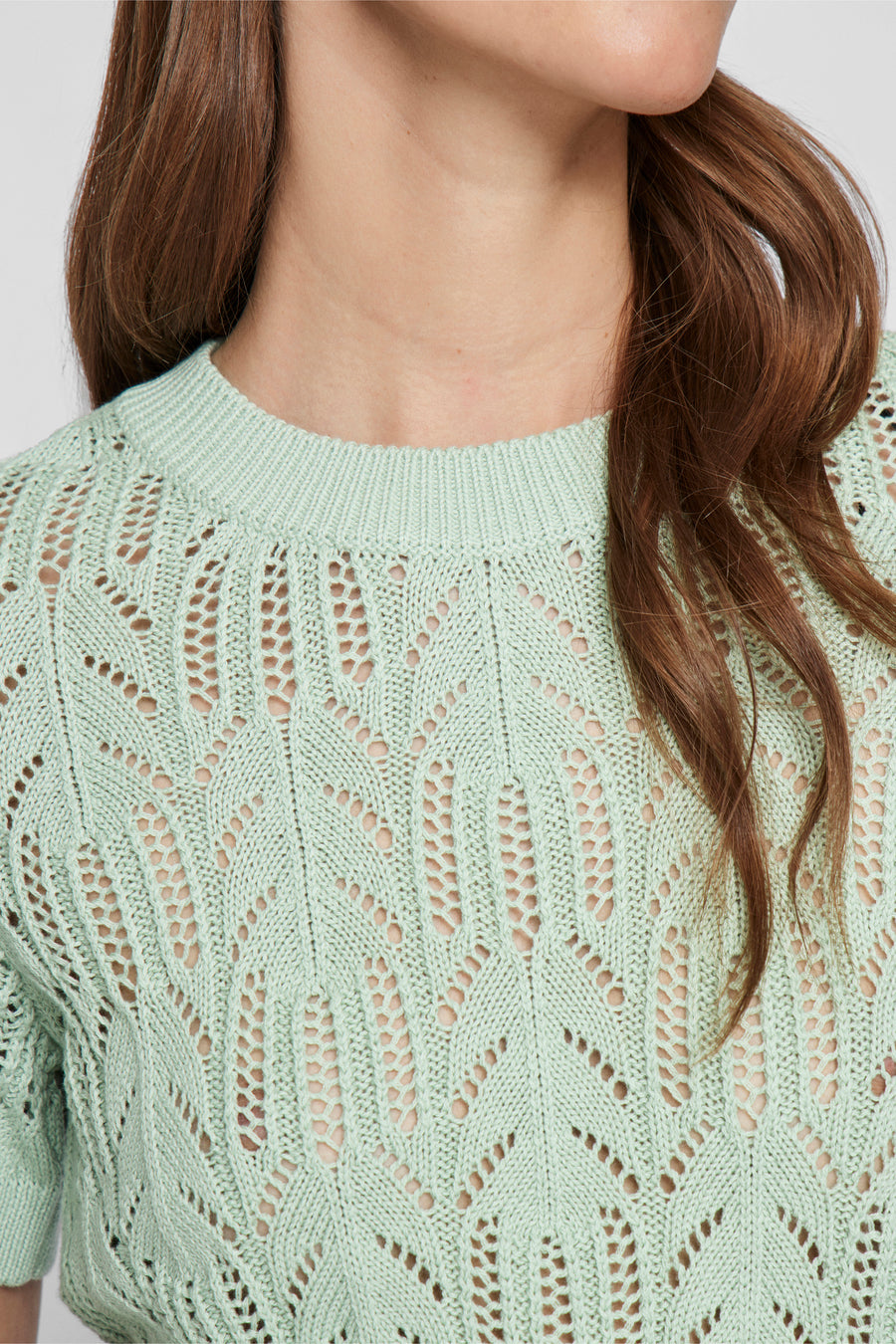 Trui met ronde hals Groen - VILA®