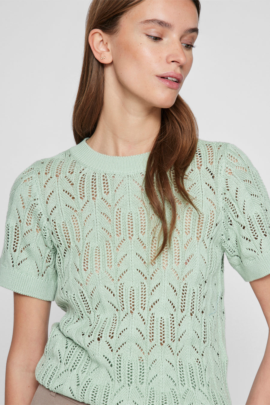 Trui met ronde hals Groen - VILA®