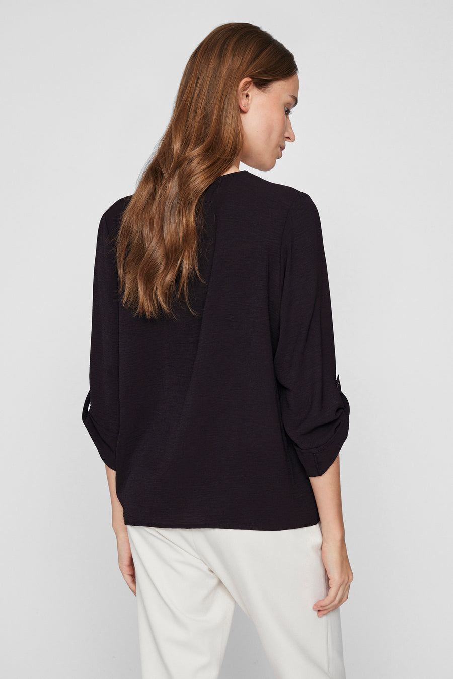Blouse (lange mouwen) Zwart - VILA®