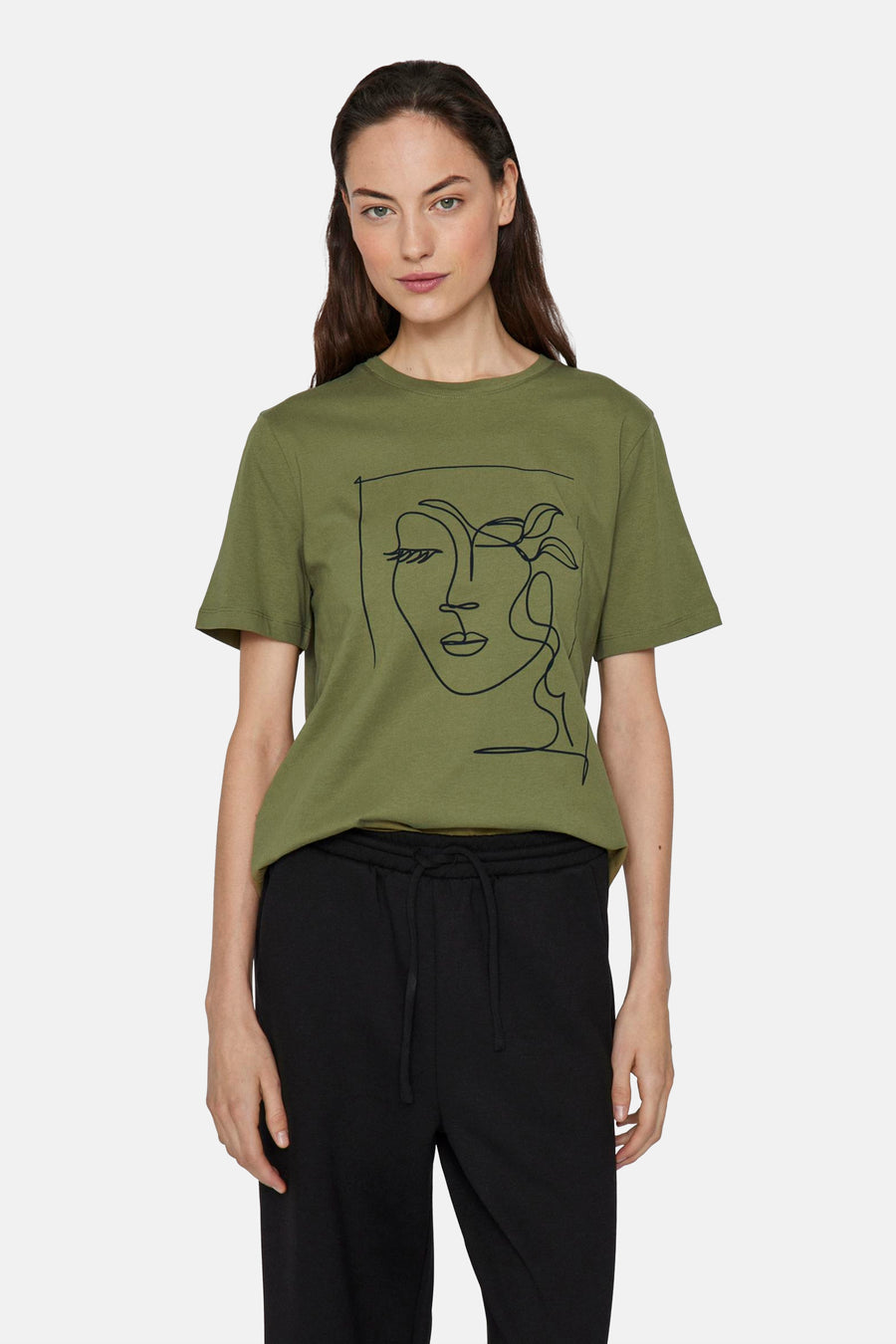T-shirt (korte mouwen) Groen - VILA®