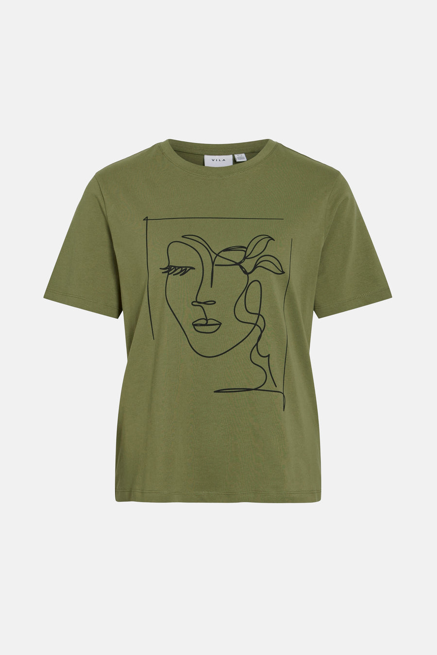 T-shirt (korte mouwen) Groen - VILA®