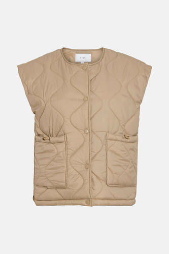 Korte jas Beige - VILA®