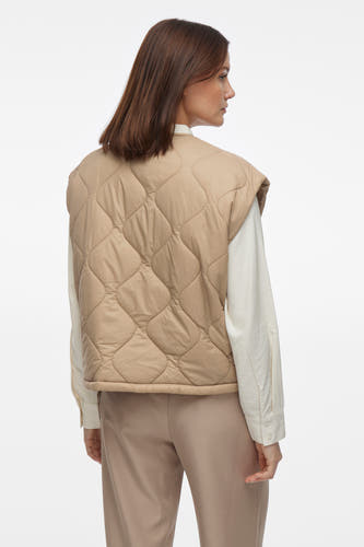 Korte jas Beige - VILA®