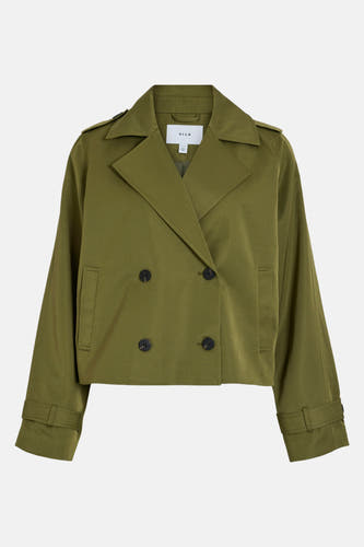 Korte jas Groen - VILA®