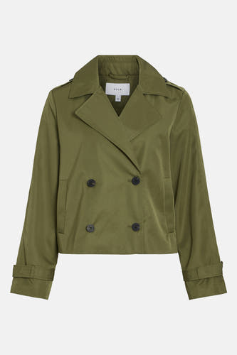 Korte jas Groen - VILA®