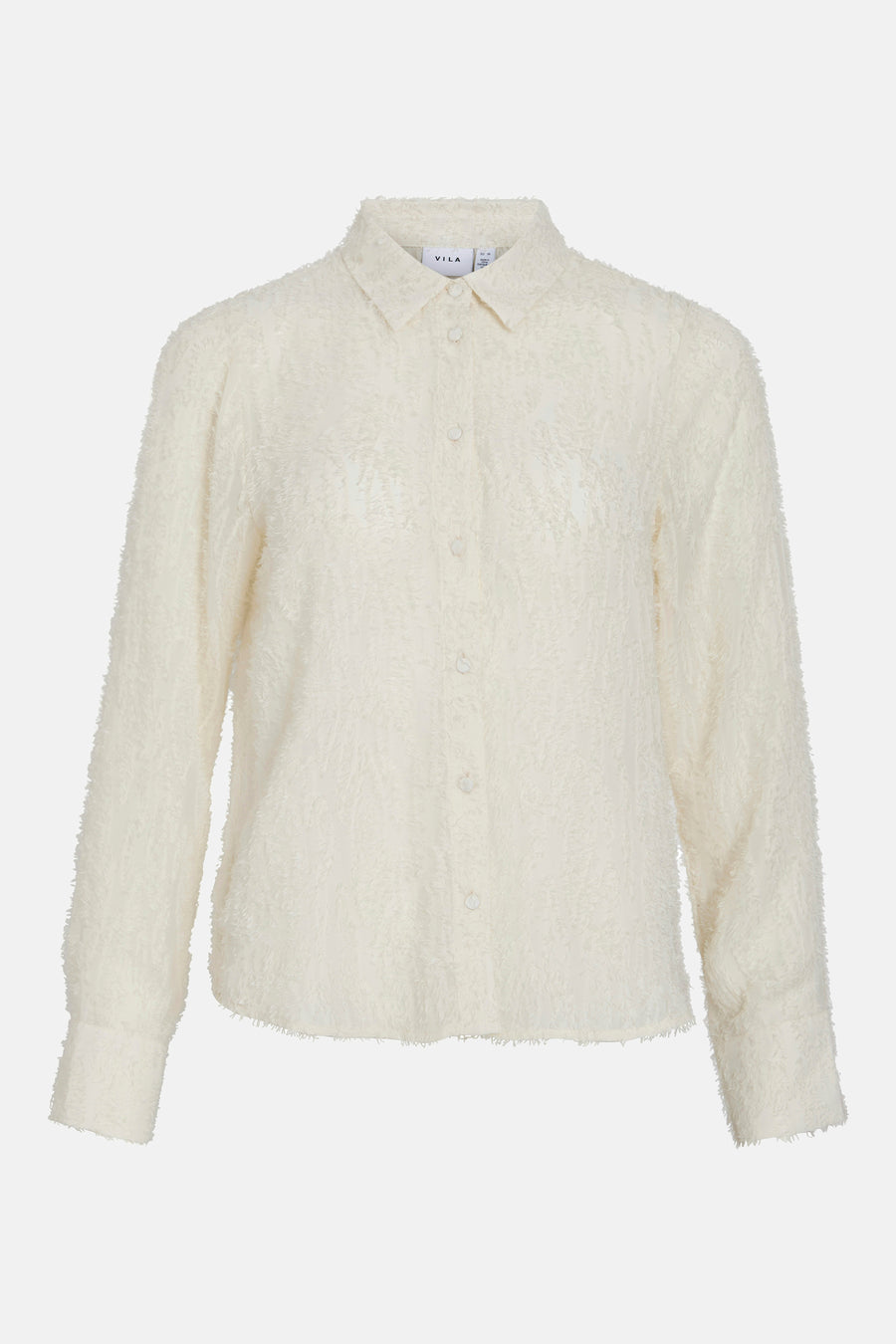 Hemd (lange mouwen) Ecru - VILA®