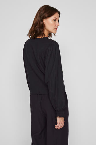 Blouse (lange mouwen) Zwart - VILA®