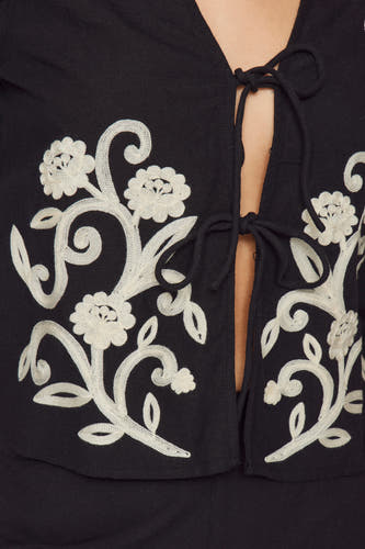 Blouse (lange mouwen) Zwart - VILA®