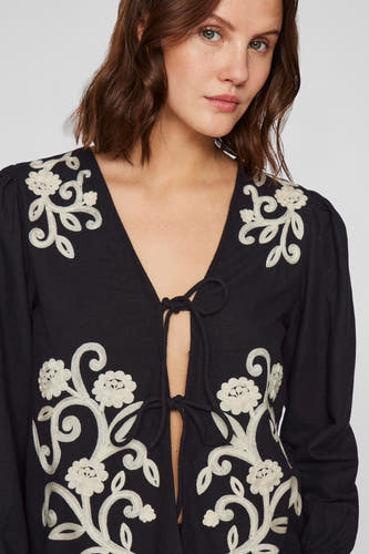 Blouse (lange mouwen) Zwart - VILA®