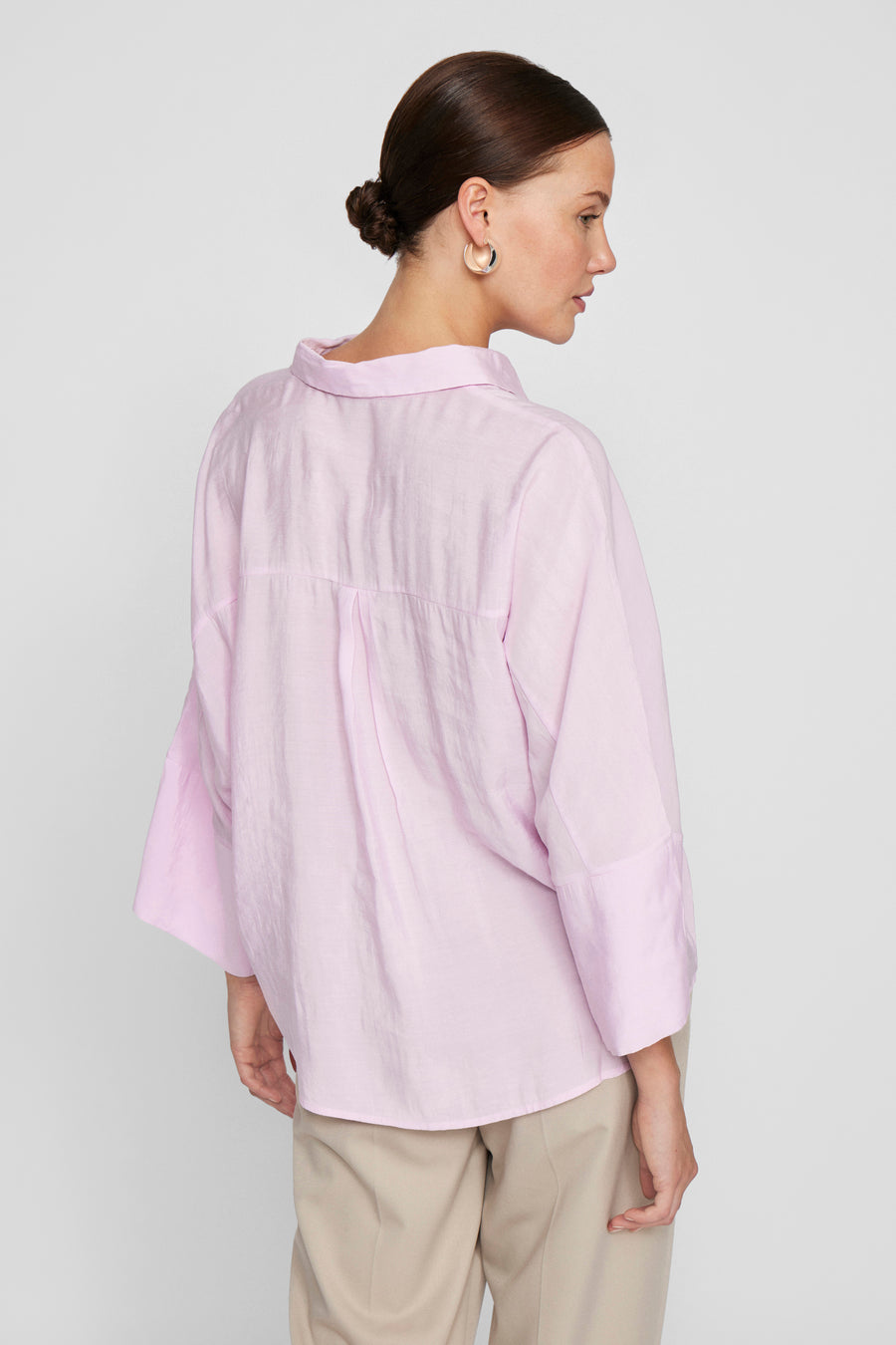 Hemd (lange mouwen) Roze - VILA®