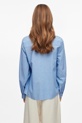 Hemd (lange mouwen) Blauw - VILA®