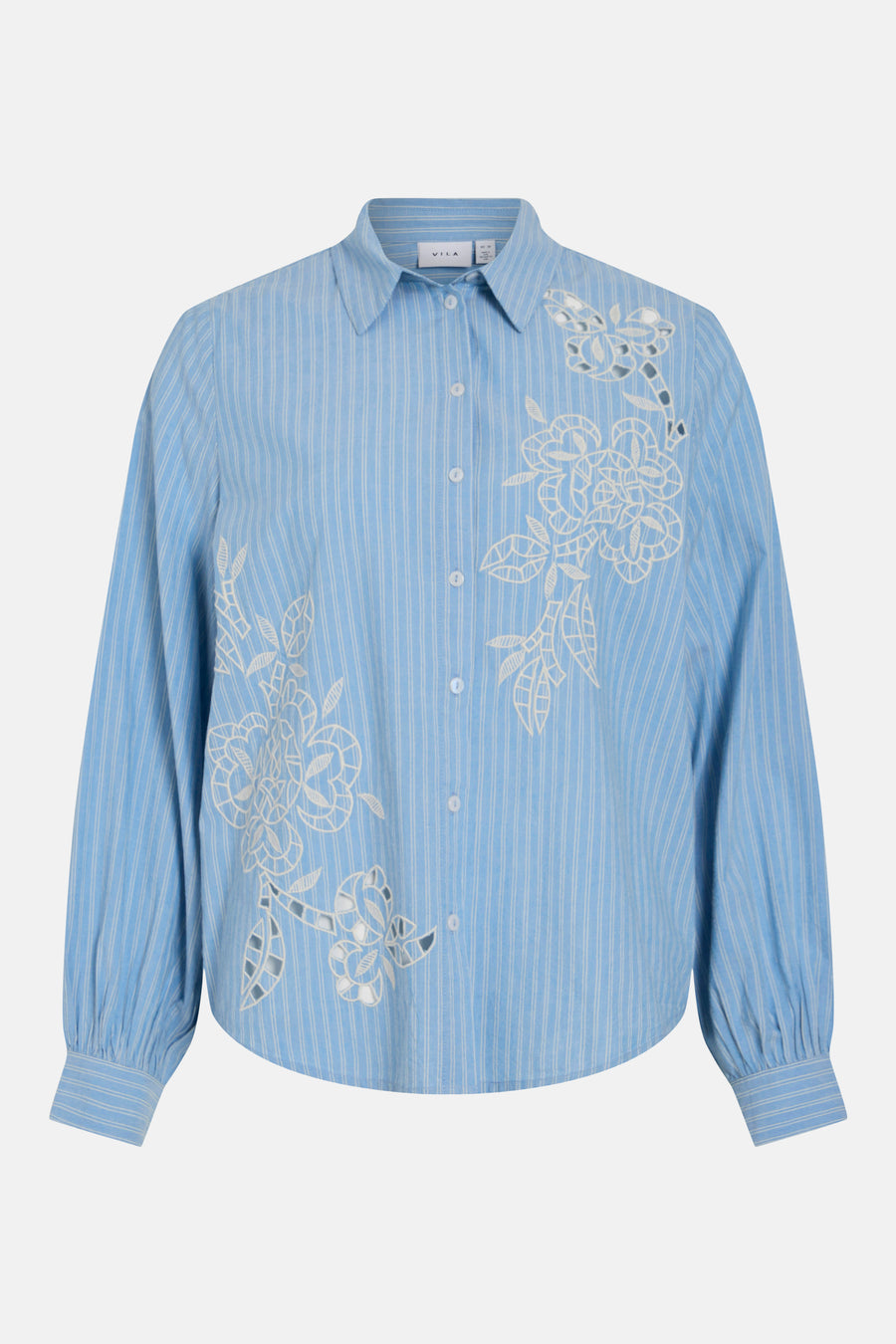 Hemd (lange mouwen) Blauw - VILA®