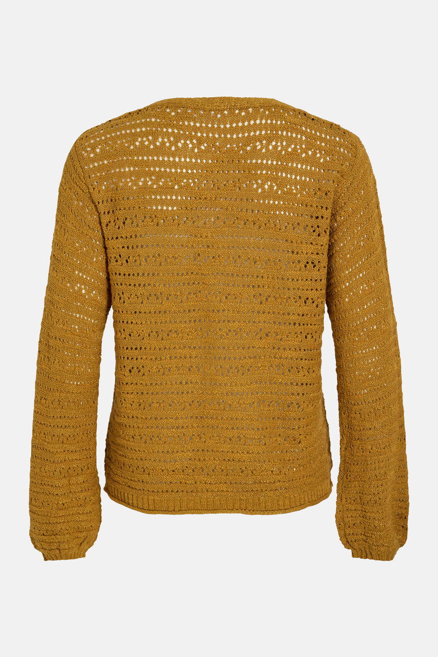 Trui met V-hals Bruin - VILA®